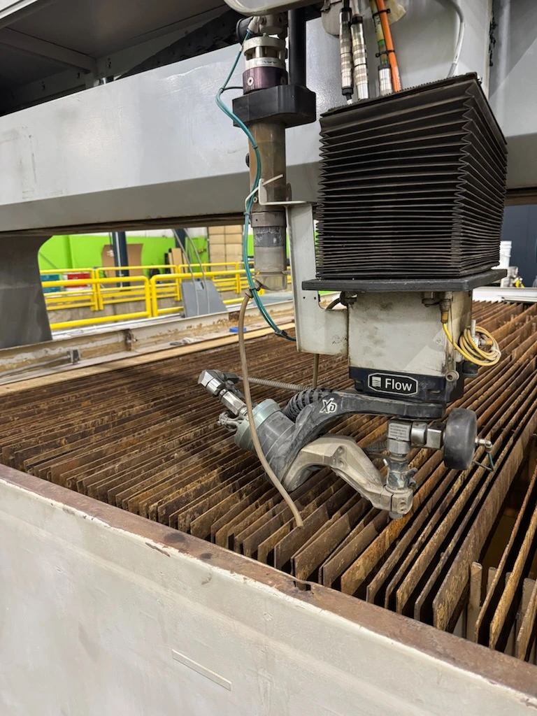 5-Axis Waterjet Cutting